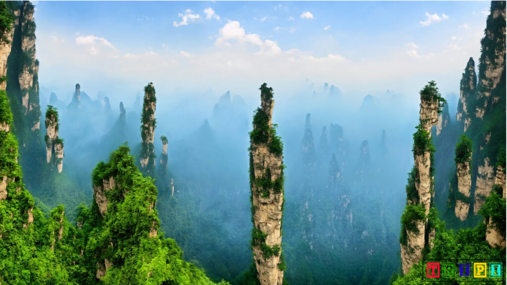  Zhangjiajie National Forest Park, China